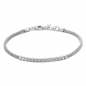 Preview: Armband mit 15 Zirkonia - Silber 925/000 rhodiniert