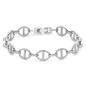 Preview: Armband mit Zirkonia Silber 925/000 rhodiniert