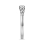Preview: Damenring 7 Zirkonia Silber 925/000 rhodiniert