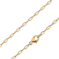 Preview: Ankerkette weit 1,8mm breit 45cm Gold 750/000