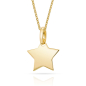 Preview: Anhänger Stern  Gold 333/000