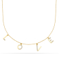 Preview: Collier LOVE 24 Zirkonia Gold 333/000