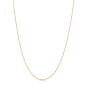Preview: Filigrane Doppelankerkette 0.8mm breit Gold 333/000