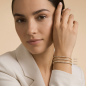 Preview: Tennisarmband 18,5cm mit Lab Grown Brillanten 3,20ct. Gold 585/000