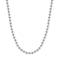 Preview: Kugelkette 3mm breit 40+5cm Silber 925/000