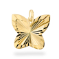 Preview: Anhänger Schmetterling diamantiert Silber 925/000 diamantiert