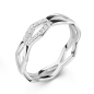 Preview: Ring 14 Zirkonia Silber 925/000 rhodiniert