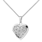 Preview: Medaillon Herz mit Herzen Silber 925/000
