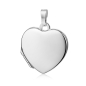 Preview: Medaillon Herz 15x14mm Silber 925/000
