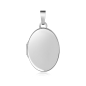 Preview: Anhänger Medaillon oval 11x15mm Silber 925/000