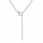 Preview: Collier Herz mit Zirkonia Echt Silber 925/000