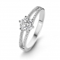 Preview: Damenring mit 29 Zirkonia Silber 925/000
