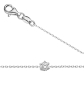 Preview: Armband Zirkonia 4mm Silber 925/000 rhodiniert