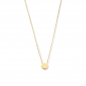 Preview: Collier mit Gravurplatte 6mm Gold 585/000