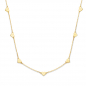 Preview: Collier mit 7 Herzen Gold 585/000