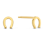 Preview: Ohrstecker Hufeisen Gold 585/000