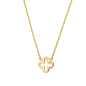 Preview: Collier mit Anhänger Klee Gold 585/000