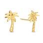 Preview: Ohrstecker Palme Gold 585/000