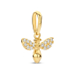 Preview: Anhänger Biene 14 Zirkonia Gold 585/000