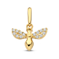 Preview: Anhänger Biene 14 Zirkonia Gold 585/000