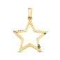 Preview: Anhänger Stern diamantiert Gold 585/000