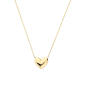 Preview: Collier 43/41/38 cm mit Herz Gold 585/000