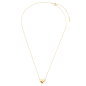 Preview: Collier 43/41/38 cm mit Herz Gold 585/000