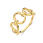 Preview: Damenring Circle Elements Gold 585/000