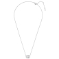 Preview: Collier 43/41/38 cm Circles mit Zirkonia Weiß-Gold 585/000