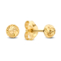 Preview: Ohrstecker Halbkugel 3,0mm Gold 585/000