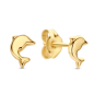 Preview: Ohrstecker Delphin 5,5mm Gold 585/000