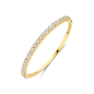 Preview: Damenring mit 22 Zirkonia Gold 585/000