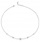 Preview: Collier mit 5 Kugeln 42+3cm Silber 925/000