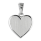 Preview: Gravurplatte Herz Echt Silber 925/000