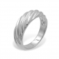 Mobile Preview: Damenring Waves Silber 925/000