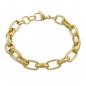 Preview: CHUNKY CHAIN 10.0mm breit Edelstahl PVD-Vergoldung