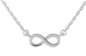 Mobile Preview: Collier Infinity 42+3cm Echt Silber 925/000