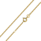 Preview: Venezianerkette 1.0mm breit 42/45cm Gold 333/000