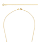Preview: Ankerkette 0.8 mm breit 45 cm lang Gold 585/000