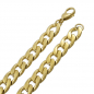 Preview: CHUNKY CHAIN 11.0mm breit Edelstahl PVD-Vergoldung