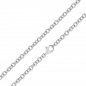 Preview: Ringkette 3.3mm breit / 45cm Silber 925/000