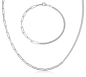Preview: Collier Ankerkette weit/rund Silber 925/000