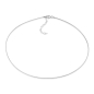 Preview: Omegakette 1.2mm breit 40+5cm Silber 925/000