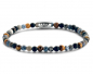 Preview: Frank 1967 Armband Multicolor 4mm breit Edelstahl