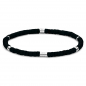 Preview: Frank 1967 Armband Achat 4mm breit Edelstahl