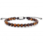 Preview: Frank 1967 Armband Tigerauge 5mm breit Edelstahl