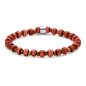 Preview: Frank 1967 Armband roter Keramikstein 6mm breit
