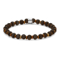 Preview: Frank 1967 Armband brauner Keramikstein 6mm breit