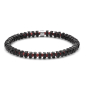 Preview: Frank 1967 Armband roter Granat / Hämatit 6mm