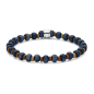 Preview: Frank 1967 Armband blauer Keramikstein 6mm breit